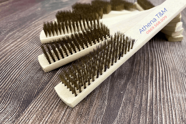 Bàn chải đánh gỉ sợi đồng