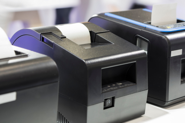 Máy in hóa đơn bán hàng sử dụng giấy in nhiệt