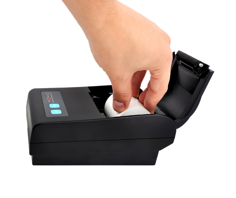 Giấy in nhiệt bị kẹt